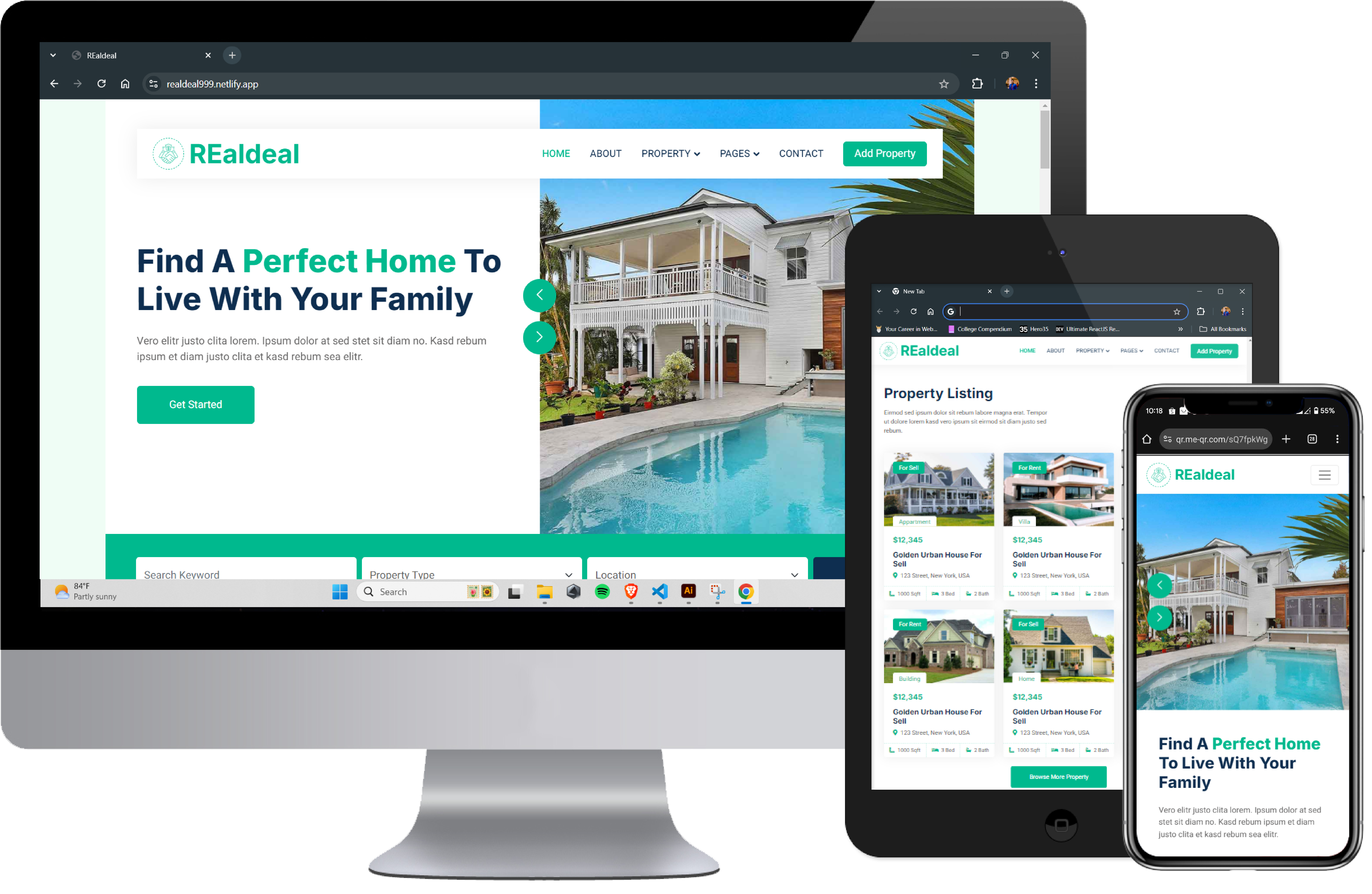 REaldeal Website